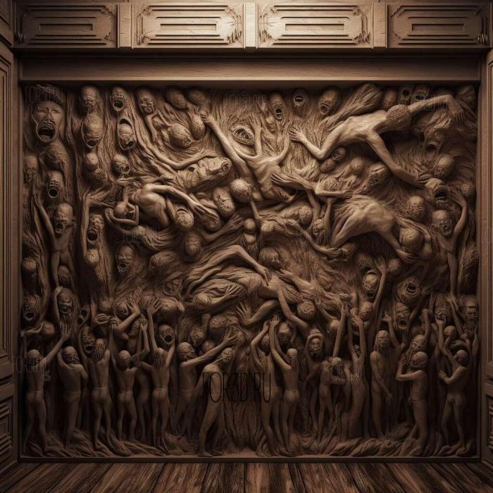 House of Wax movie 4 stl model for CNC