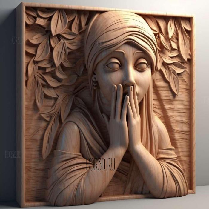 stl Tell Me Your Secrets series 4 stl model for CNC