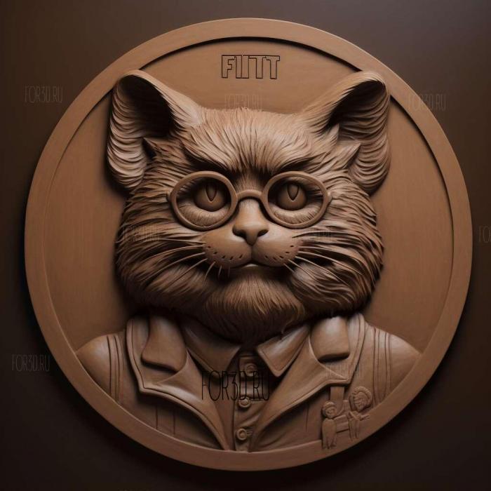 Fritz FROM Fritz the CatFritz the Cat 1 stl model for CNC