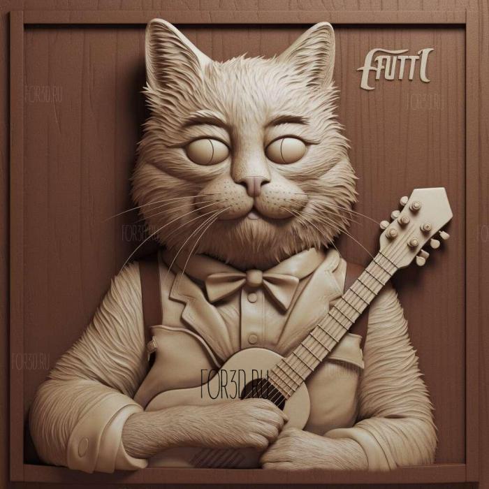 Fritz FROM Fritz the CatFritz the Cat 2 stl model for CNC