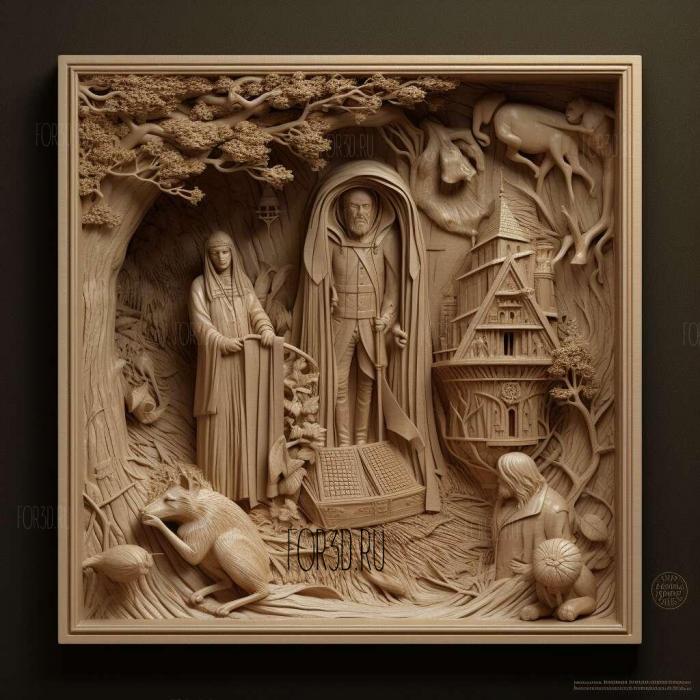 Harry Potter and the Prisoner of Azkaban movie 1 stl model for CNC