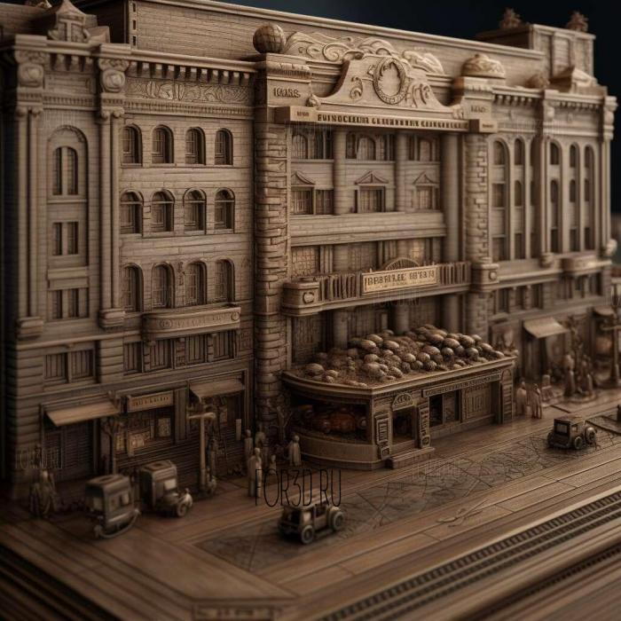 Boardwalk Empire TV series 2 stl model for CNC