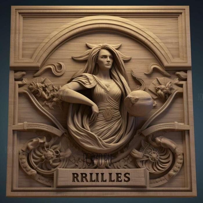 Rizzoli Isles TV series 1 3d stl модель для ЧПУ