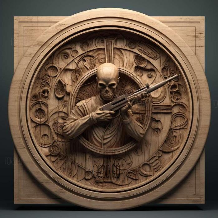 Human Target TV series 1 stl model for CNC