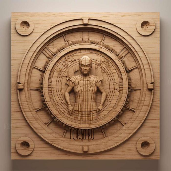 Human Target TV series 3 stl model for CNC