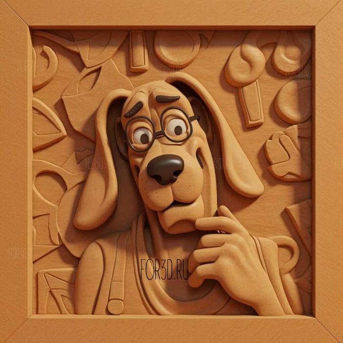 Be Cool Scooby Doo series 1 stl model for CNC