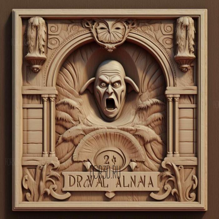 Hotel Transylvania movie 1 stl model for CNC