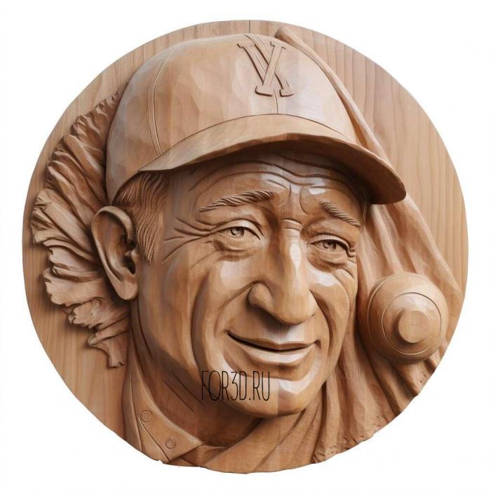 Lou Gehrig Pride of the Yankees Gary Cooper 3 stl model for CNC