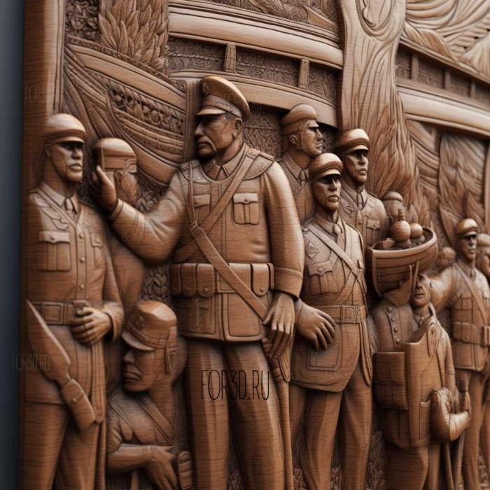 The Rule of Law Police Stories 1 stl model for CNC