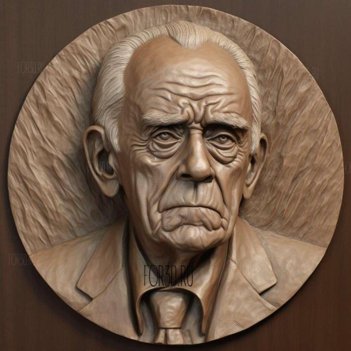 Juror 8 12 Angry Men Henry Fonda 4 stl model for CNC