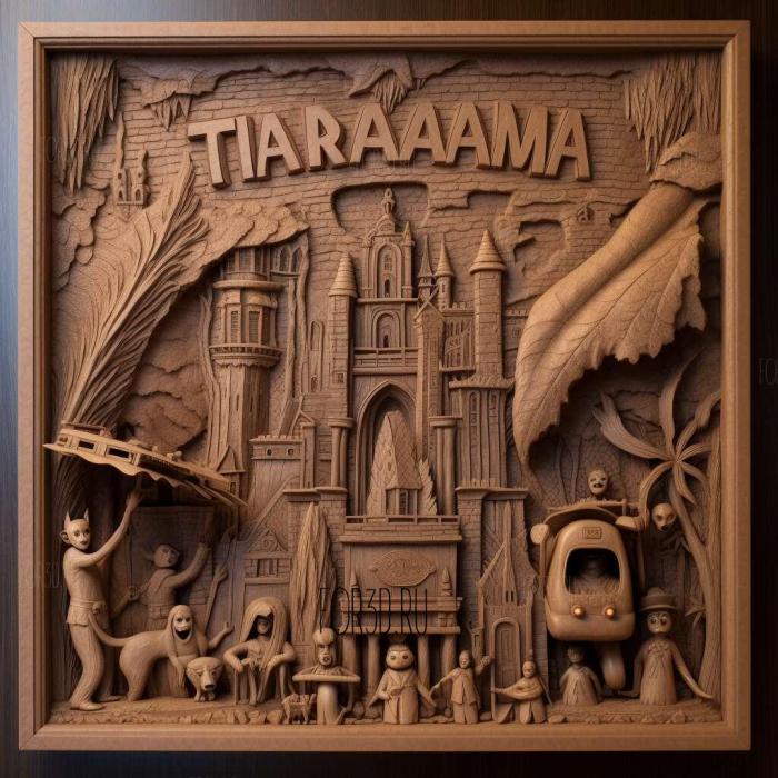 Hotel Transylvania Transformania movie 1 stl model for CNC