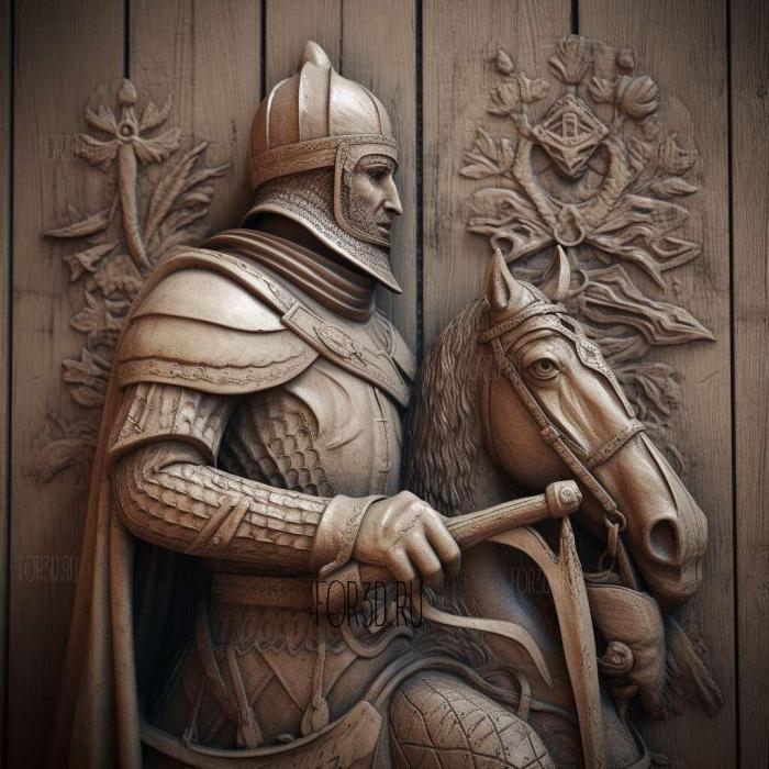 Indrzyh from Skalica Kingdom Come Deliverance 3 stl model for CNC