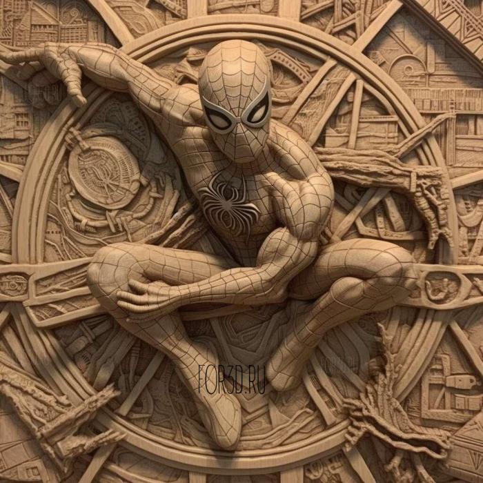 stl Spider Man Across the Universes movie 2 stl model for CNC