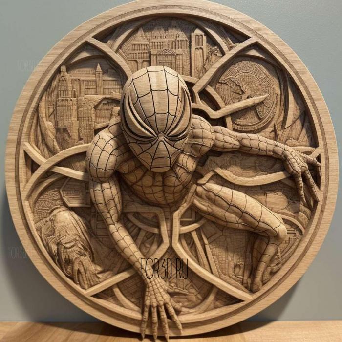 stl Spider Man Across the Universes movie 3 stl model for CNC
