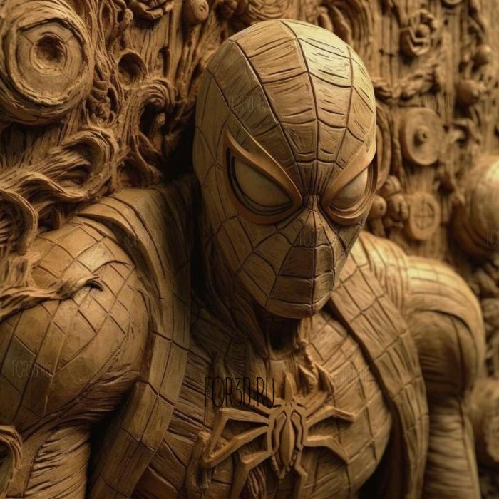 stl Spider Man Across the Universes movie 4 stl model for CNC