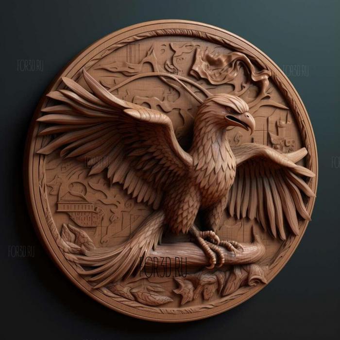 Harry Potter and the Order of the Phoenix movie 1 stl model for CNC