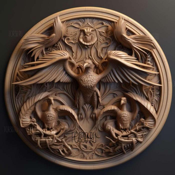 Harry Potter and the Order of the Phoenix movie 4 stl model for CNC
