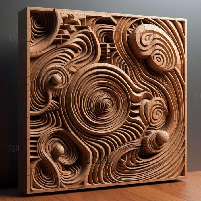 stl Time Warp series 1 stl model for CNC