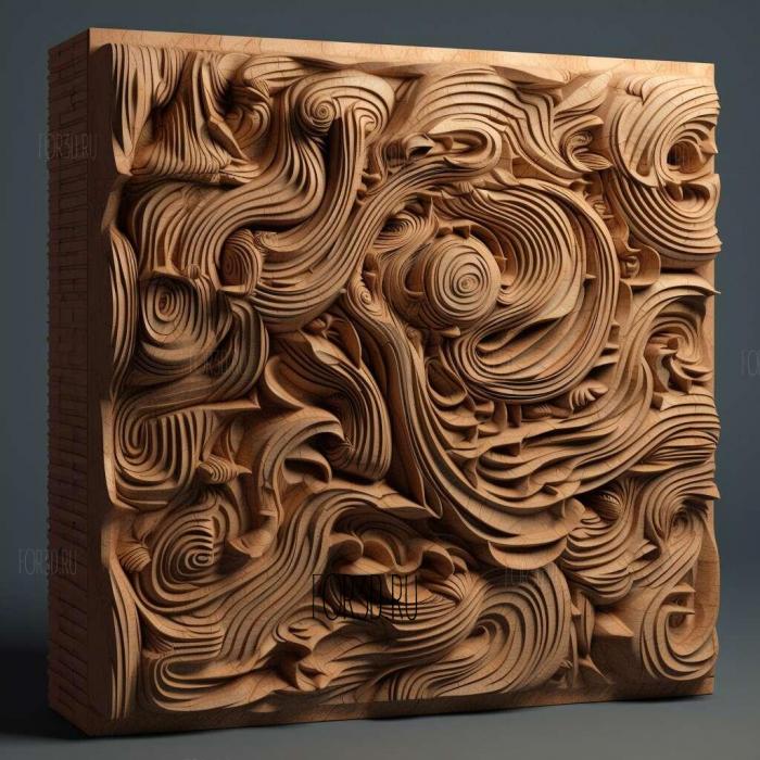 stl Time Warp series 4 stl model for CNC