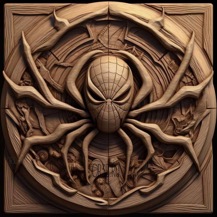 stl Ultimate Spider Man TV series 1 stl model for CNC