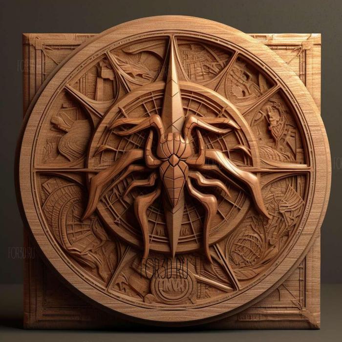 stl Ultimate Spider Man TV series 4 stl model for CNC