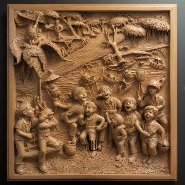 Honey I Shrunk the Kids The TV Show series 1 stl model for CNC
