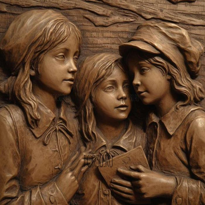 stl Triplettes de Belleville Les movie 2 stl model for CNC