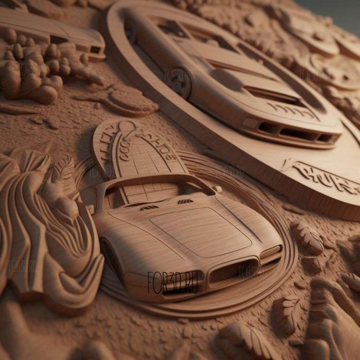 Need for Speed Movie Legends 4 stl model for CNC