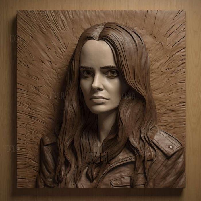 Jessica Jones TV series 1 stl model for CNC