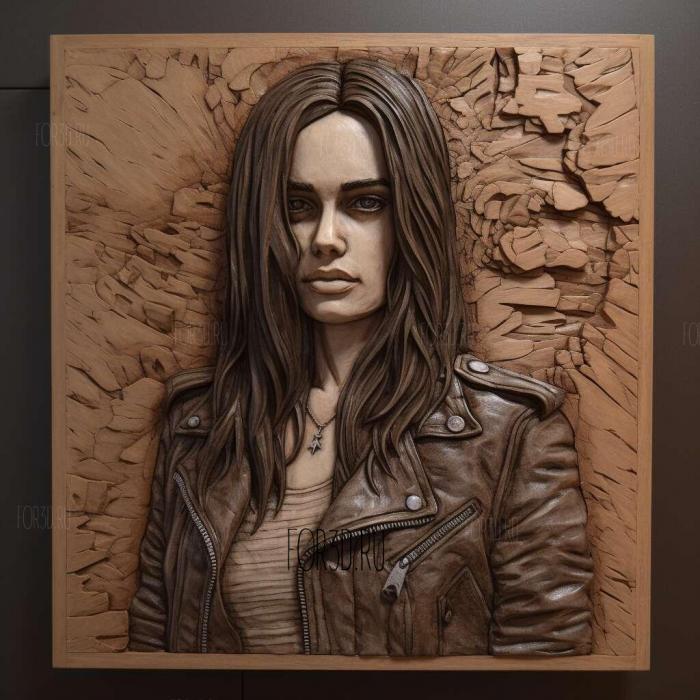 Jessica Jones TV series 3 stl model for CNC