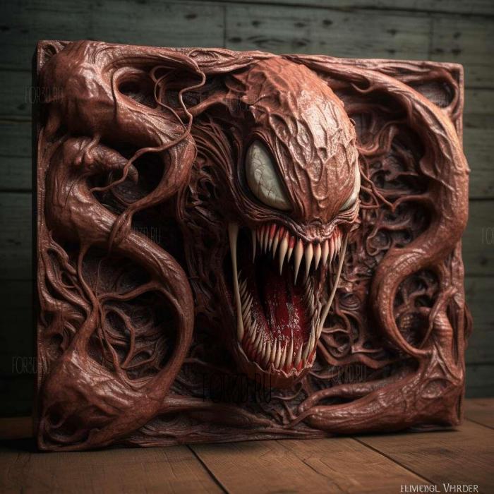 stl Venom Let There Be Carnage movie 2 stl model for CNC