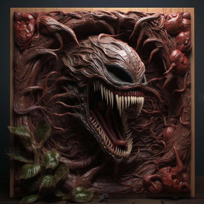 stl Venom Let There Be Carnage movie 3 stl model for CNC