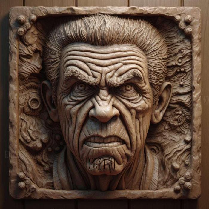 stl Stan Against Evil TV series 3 stl model for CNC