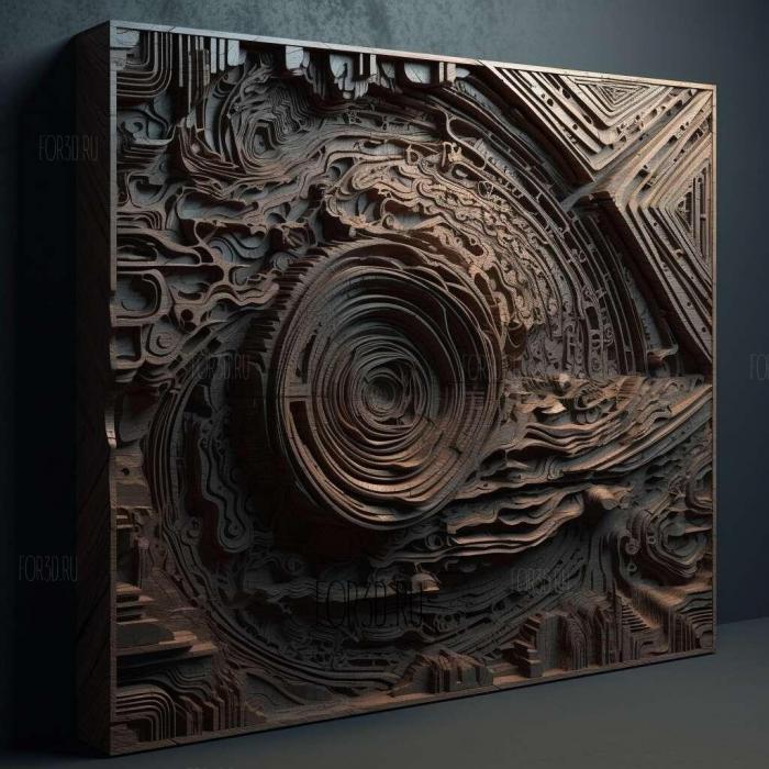 stl The Blackliseries 1 stl model for CNC