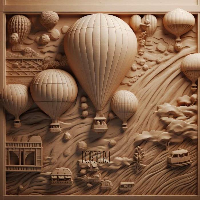 Up in the Air movie 1 stl model for CNC