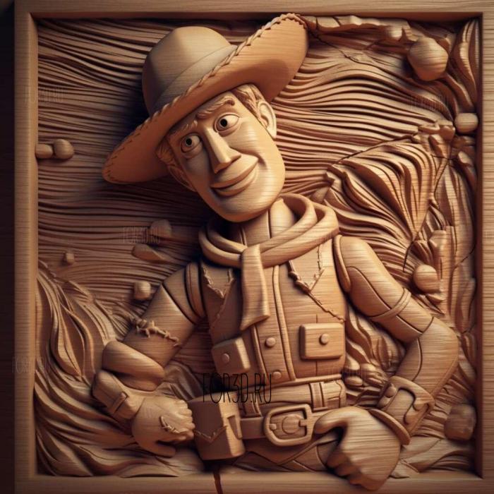 stl toy story woody 3