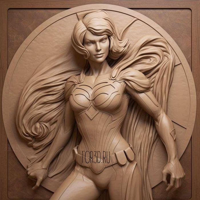 Power Girl Вселенная DC 3