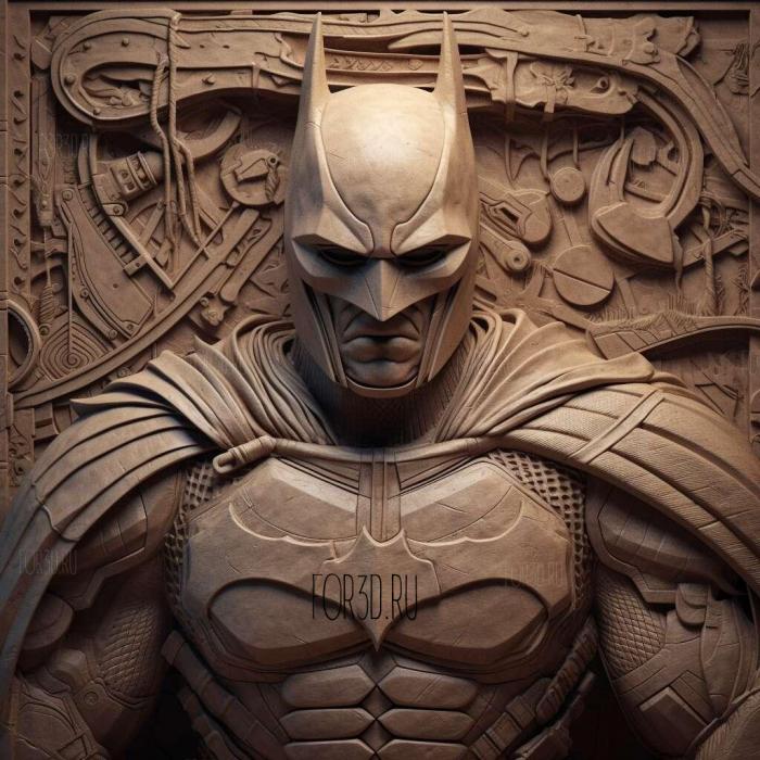 stl The Dark Knight Rises 3 stl model for CNC