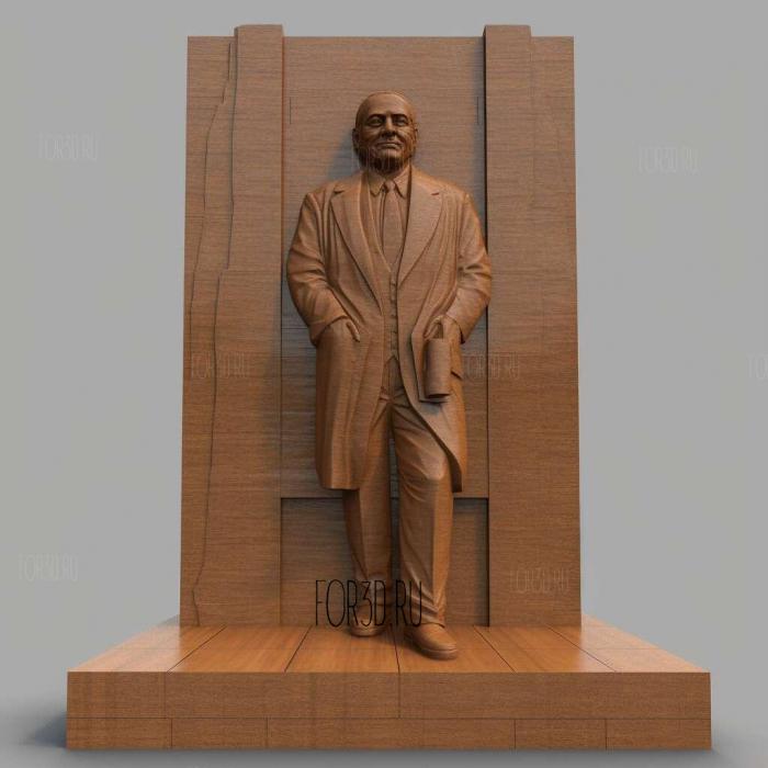 WILLIAM C GOODRIDGE STATUE DESIGN 2 2