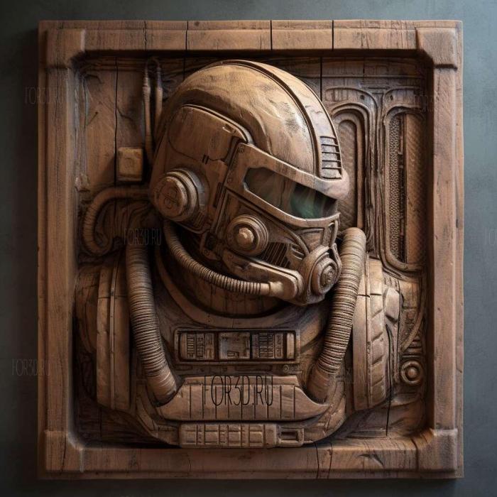 Isaac Clarke Dead Space series 1 stl model for CNC