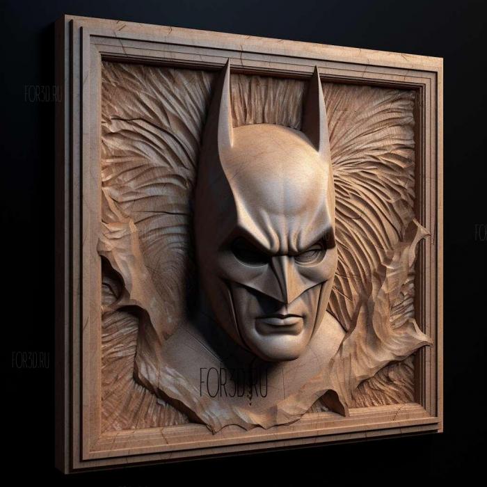 Batman forever movie 2 stl model for CNC