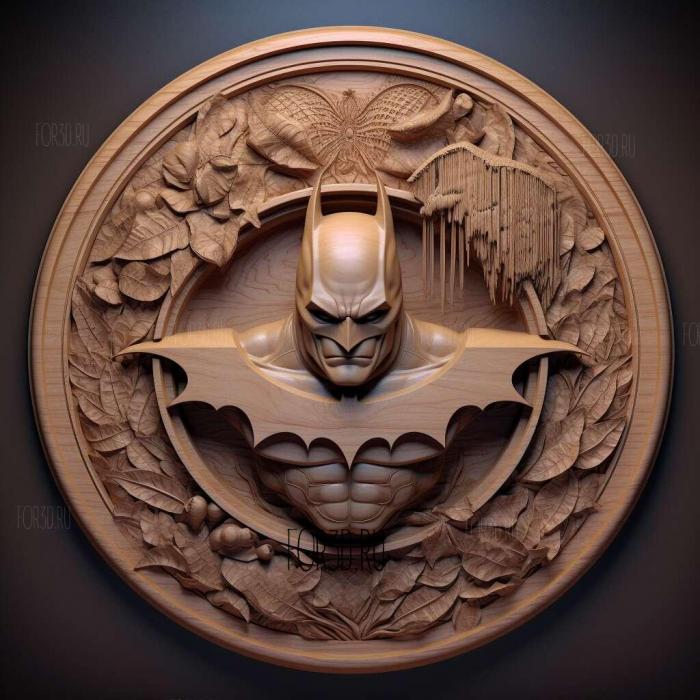 Batman forever movie 4 stl model for CNC