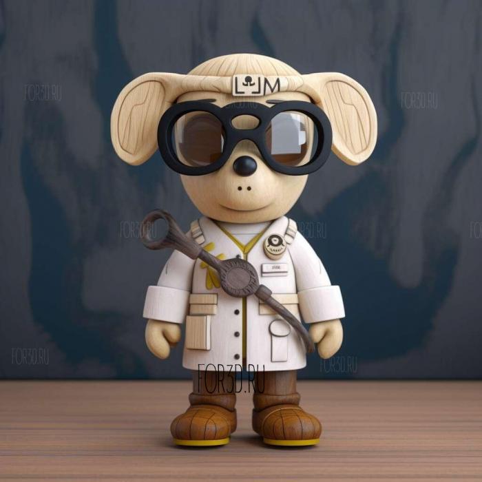 Lammy from Doctor Plush 1 stl model for CNC