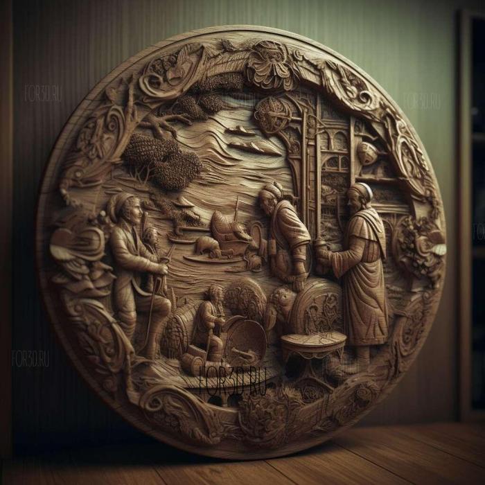 stl Timeless TV series 1 stl model for CNC