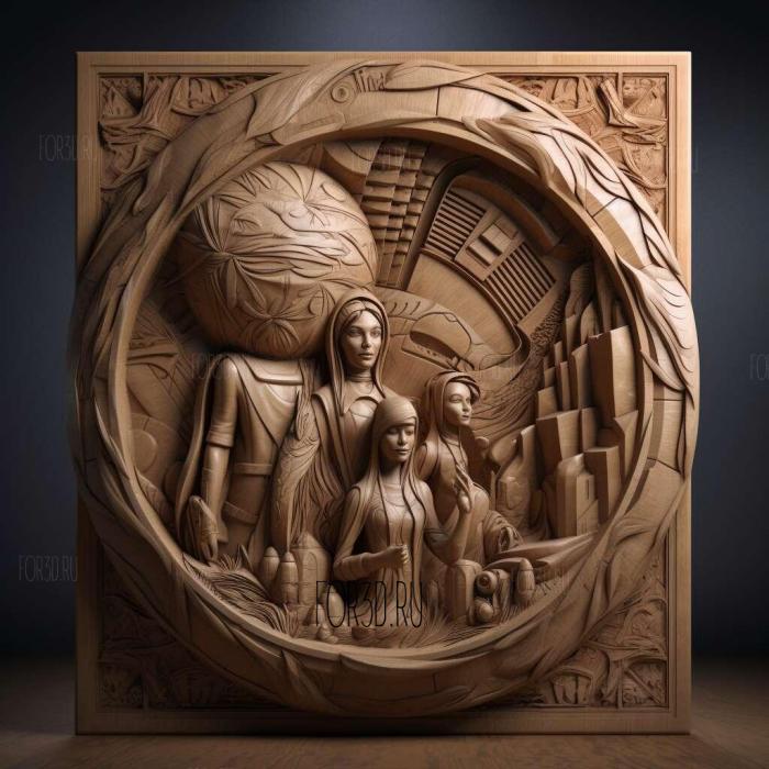 Homecoming TV series 1 stl model for CNC
