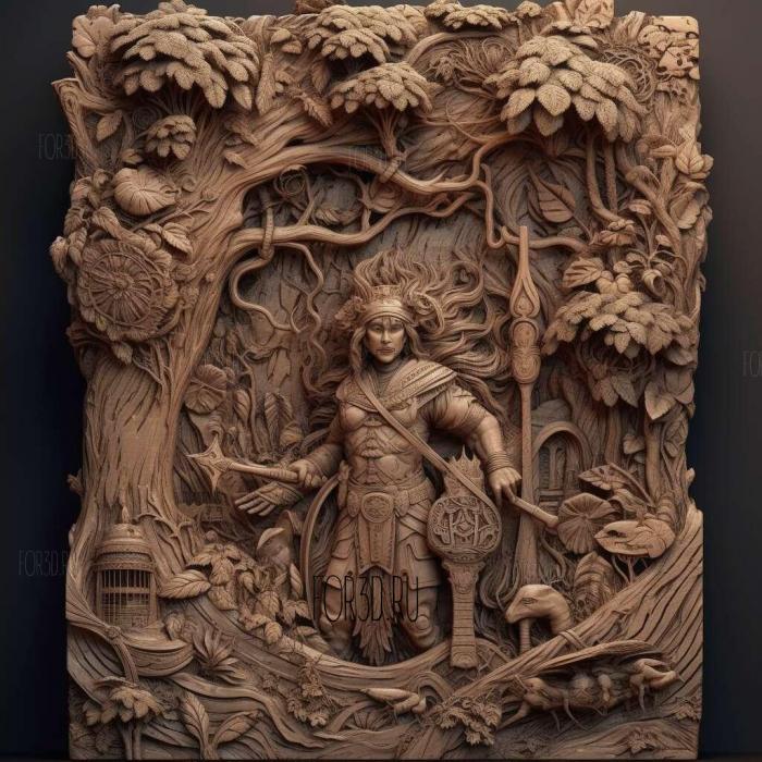 stl Van Pease The Strong World anime 3 stl model for CNC