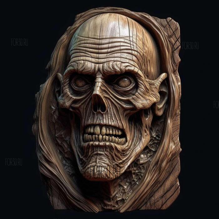 stl Tales from the Crypt series 3 stl model for CNC