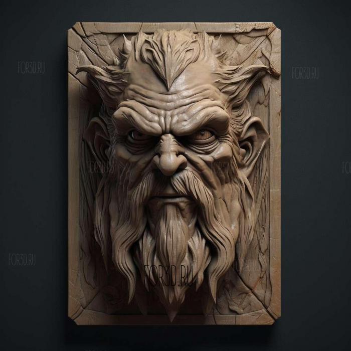stl Spirit Halloween movie 3 stl model for CNC