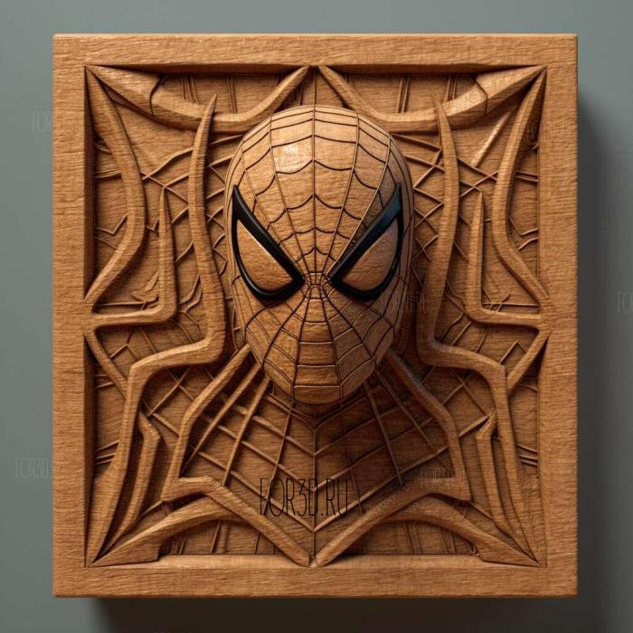 stl Spider Man Homecoming movie 1 stl model for CNC