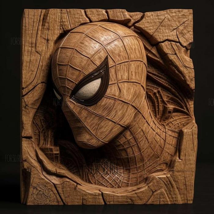 stl Spider Man Homecoming movie 4 stl model for CNC